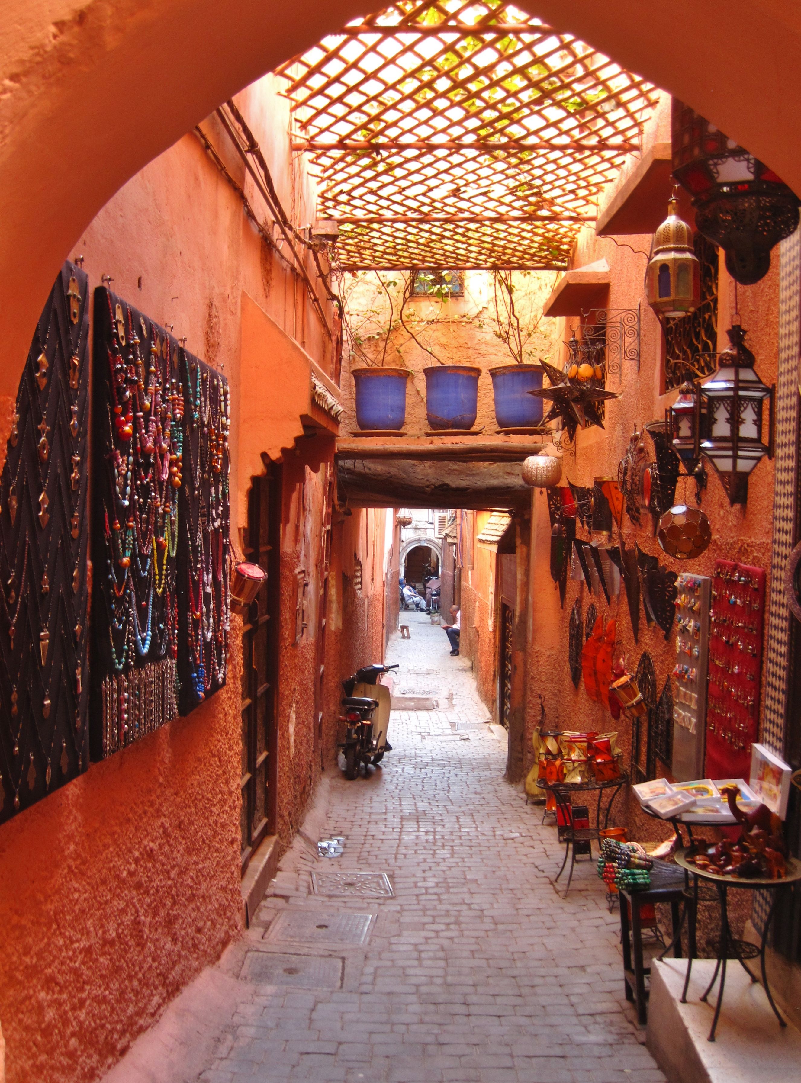 Historic Marrakech architecture detail